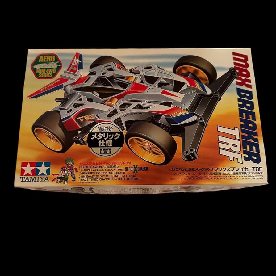 Amazon | タミヤ ミニ四駆 限定 マックスブレイカーtrf メタリック仕様