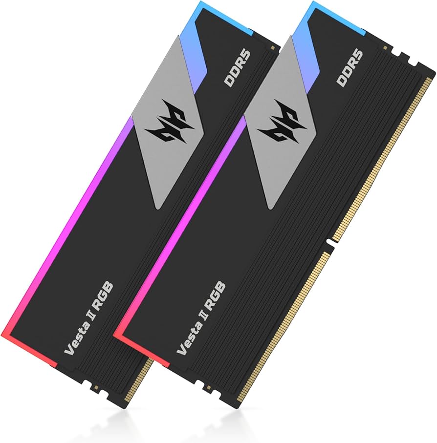 Amazon.com: Acer Predator Vesta II RGB DDR5 RAM 32 GB (16 GBx2