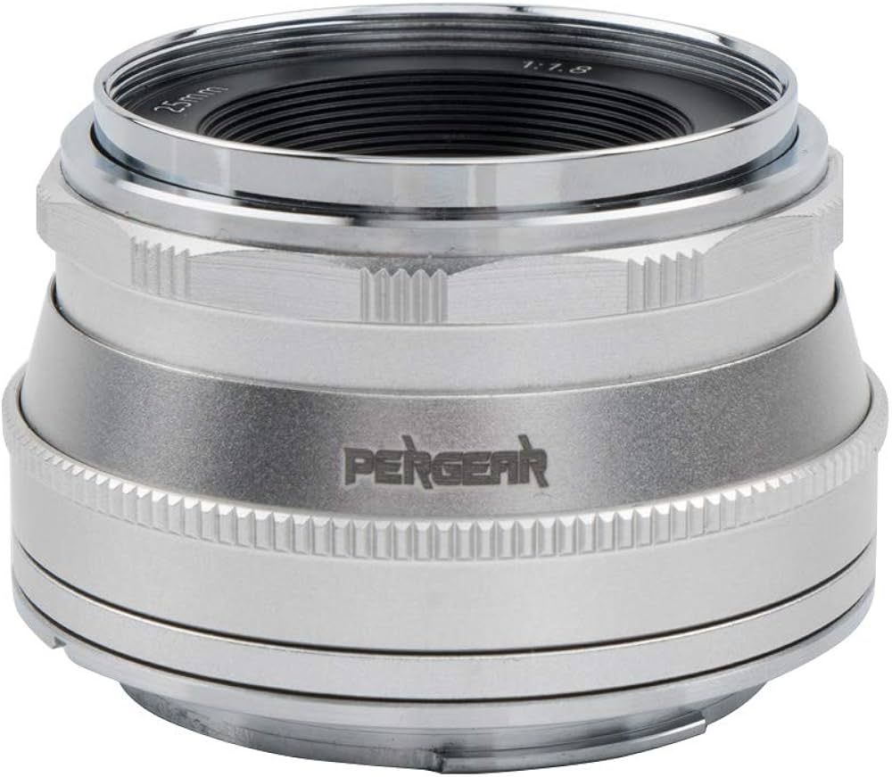Amazon | Pergear 25mm F1.8 交換レンズ Fujifilm Xマウントカメラ用