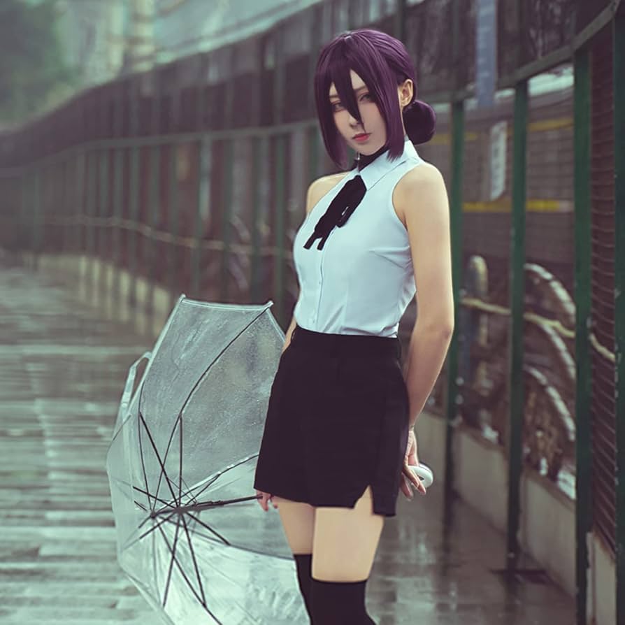 Amazon | レゼ コスプレ スーツ れぜ 制服 爆弾の悪魔 ウィッグの追加