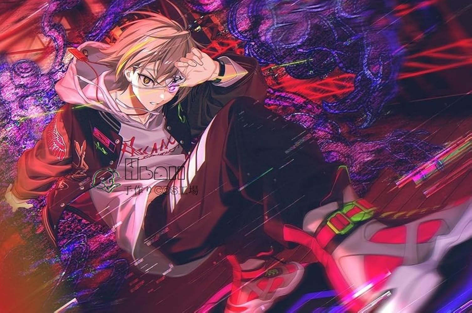 Amazon.co.jp: Hball手作り☆ 【奇奇怪怪祓物帳】白光琉衣 18TRIP