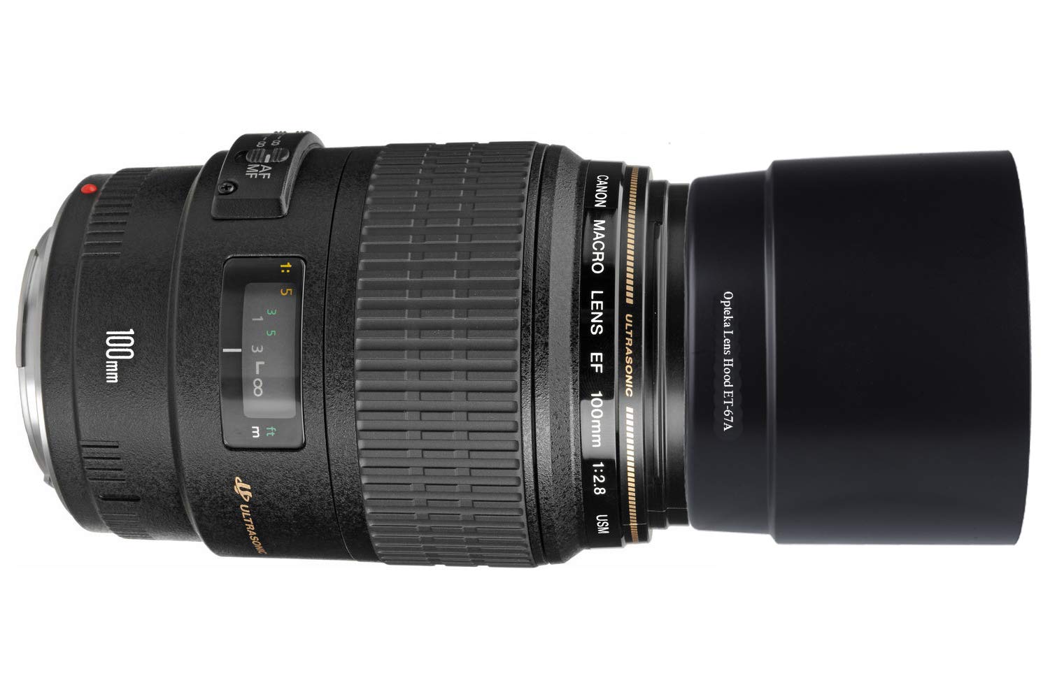 Amazon | Opteka ET-67 レンズフード Canon EF 100mm f/2.8 マクロUSM