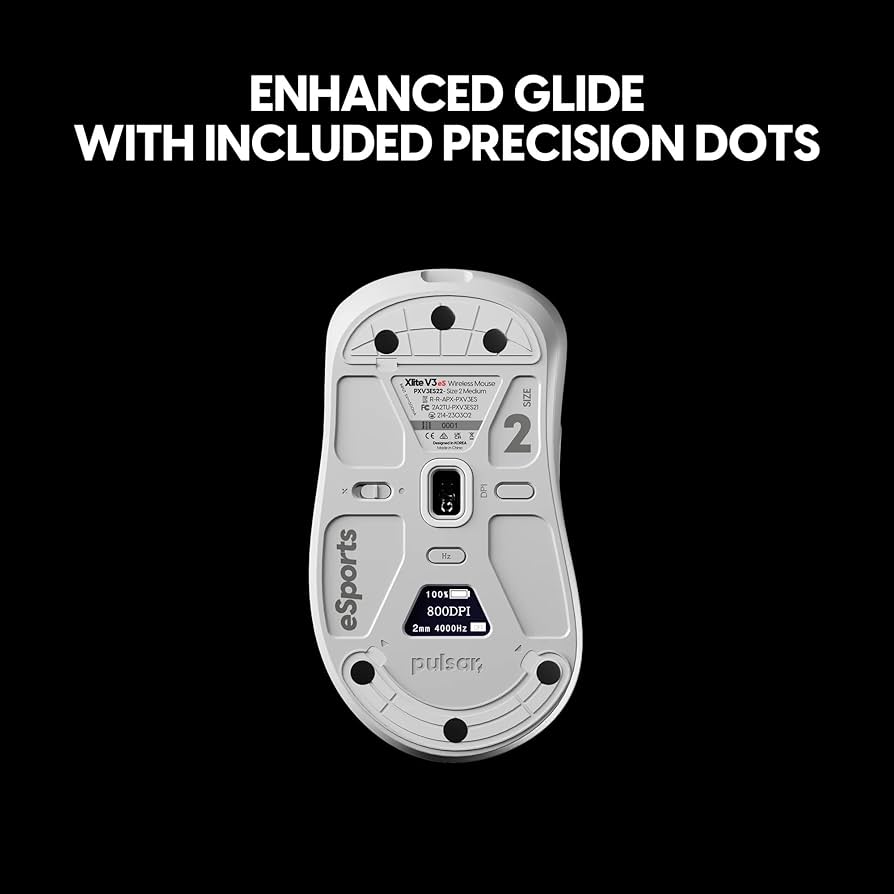 Pulsar Superglide V2 L Premium Glass Mouse Pad 1.5T Gorilla Glass