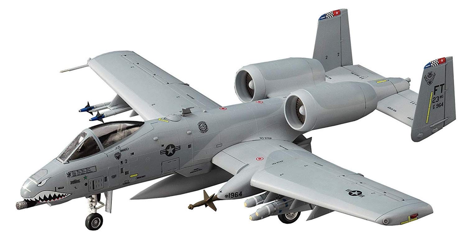 Amazon.com: Hasegawa 1:72 Scale A-10C Thunderbolt II Model Kit