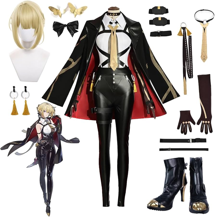 Amazon.co.jp: ゼンレスゾーンゼロ イヴリン コスプレ衣装 髪飾り+小物