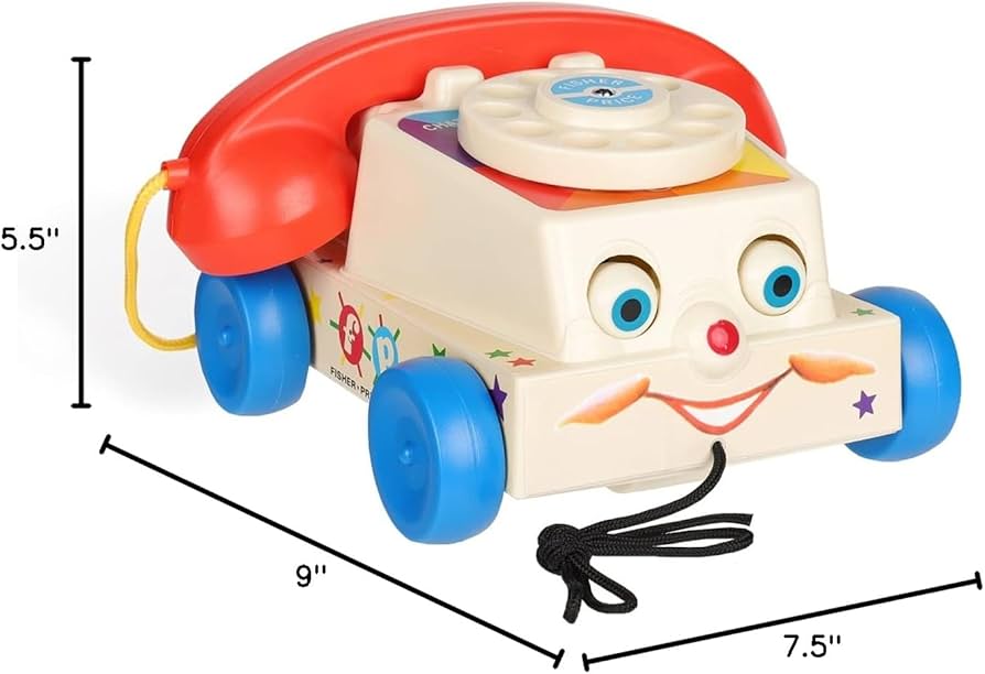 Amazon.com: Fisher Price Classics Retro Chatter Phone : Toys & Games