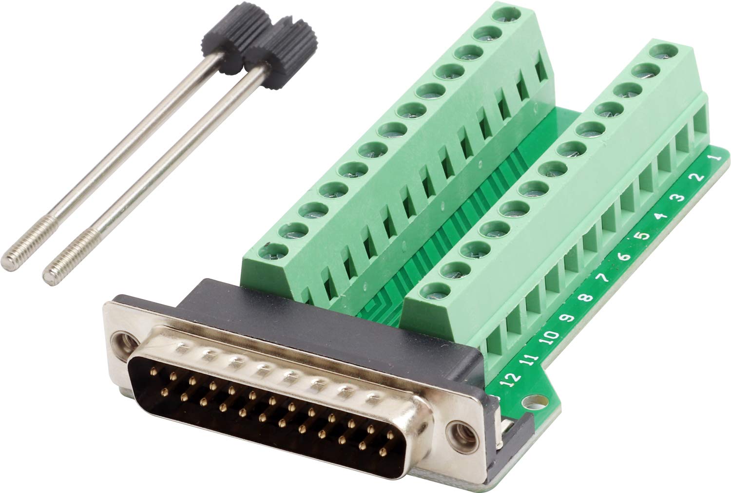 Amazon.co.jp: オーディオファン D-SUB 25ピン オス ケーブルネジ止め