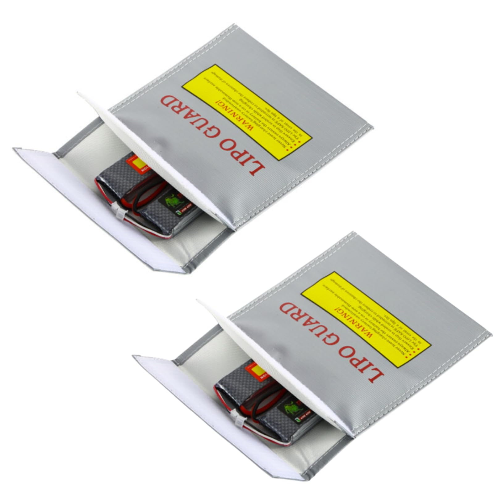 Amazon.co.jp: 【最強防炎】バッテリー リポガード 【2個セット】LiPo