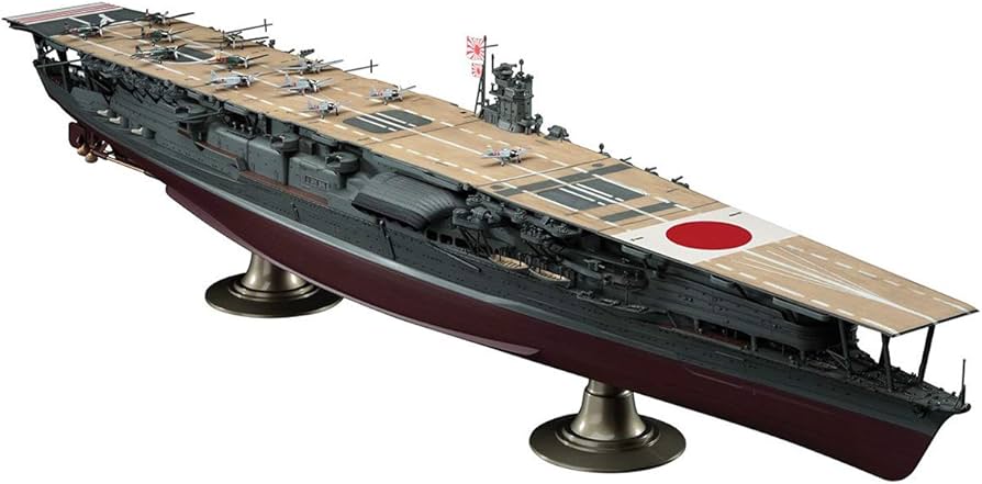Amazon | ハセガワ 1/350 日本海軍 航空母艦 赤城 ミッドウェー海戦