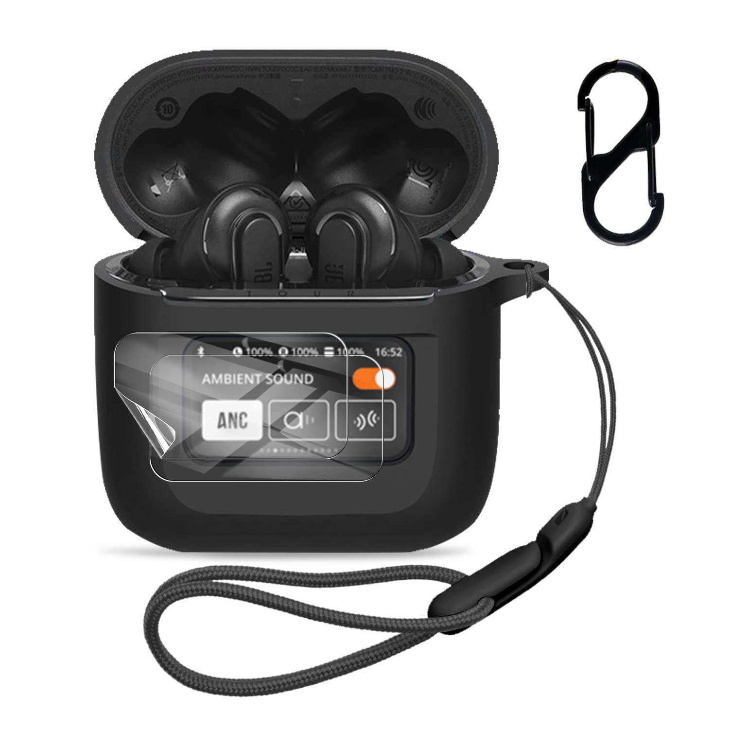 Amazon | JBL TOUR PRO 2 用 ケース カバー +2枚フィルム 【NOUKAJU