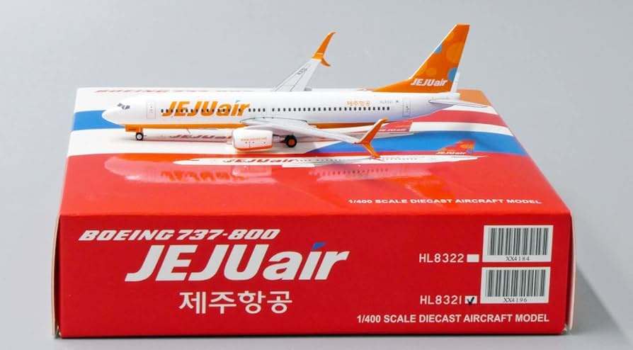 Amazon | JC Wings 1:400 XX4196 Jeju Air Boeing 737-800 HL8321