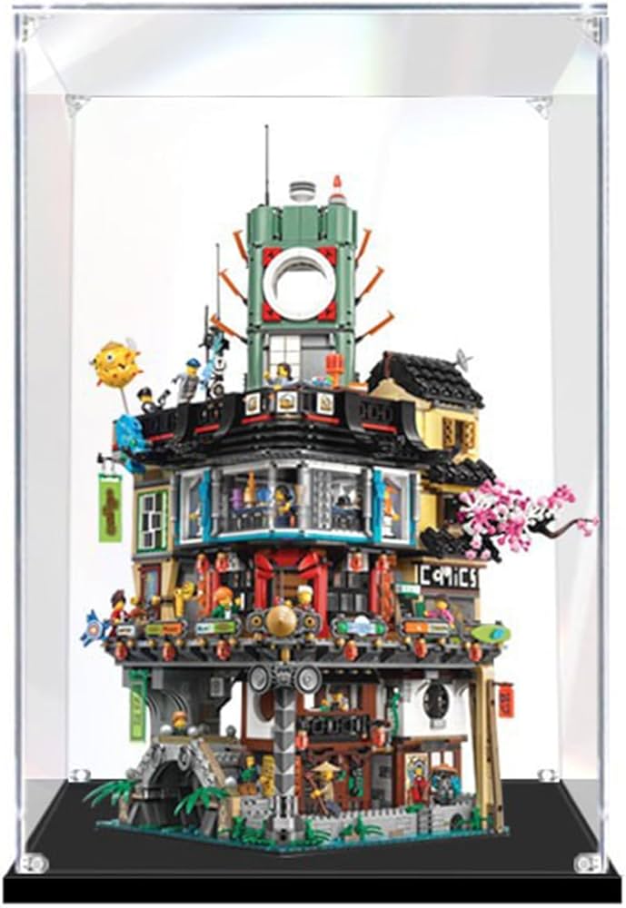 Amazon.co.jp: YMSCIKSJ レゴ 70620 ニンジャゴー シティ ディスプレイ