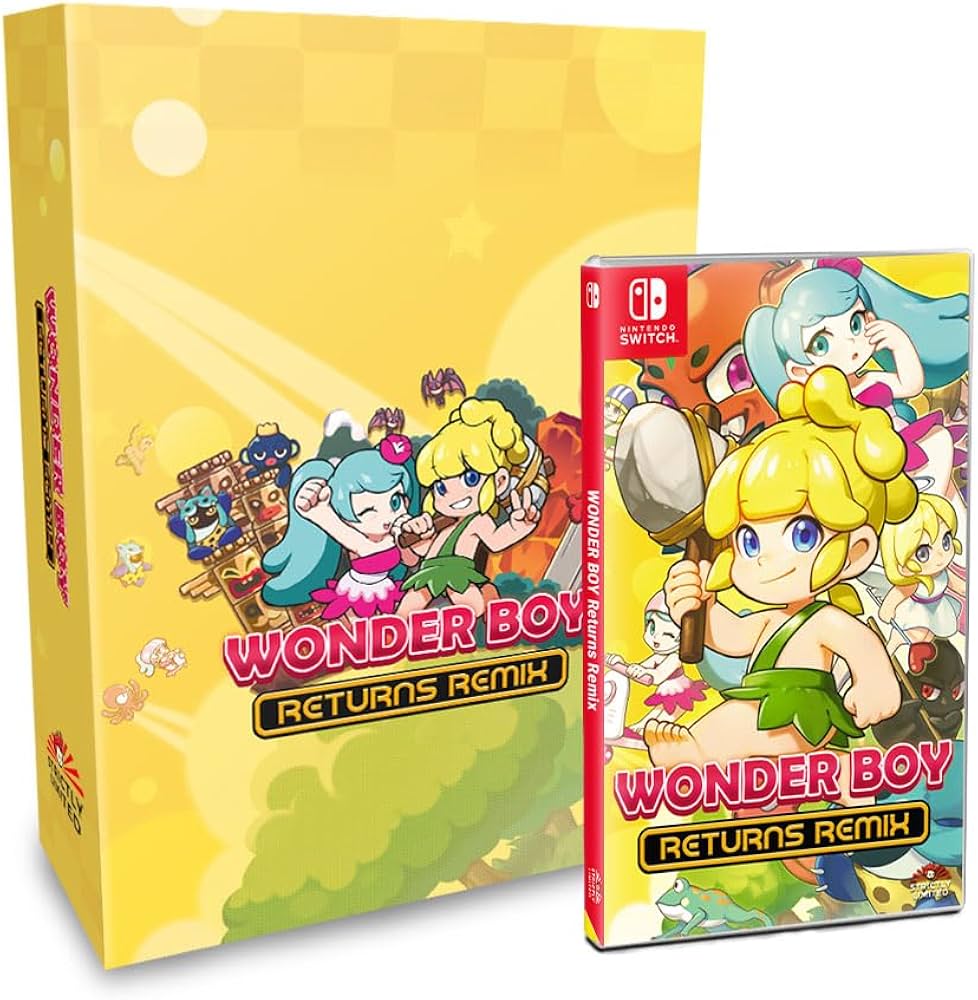 Amazon.com: Wonder Boy Returns Remix - Collector's Edition