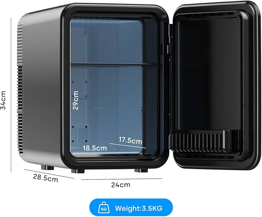 Amazon | Enventor 冷蔵庫 小型 冷温庫 10L 極静音 LCD温度表示