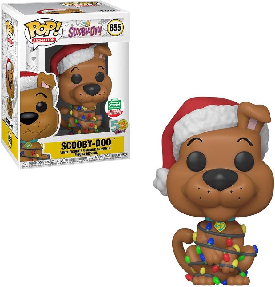 Amazon.com: Funko Pop! Animation: Holiday Scooby Doo 50th