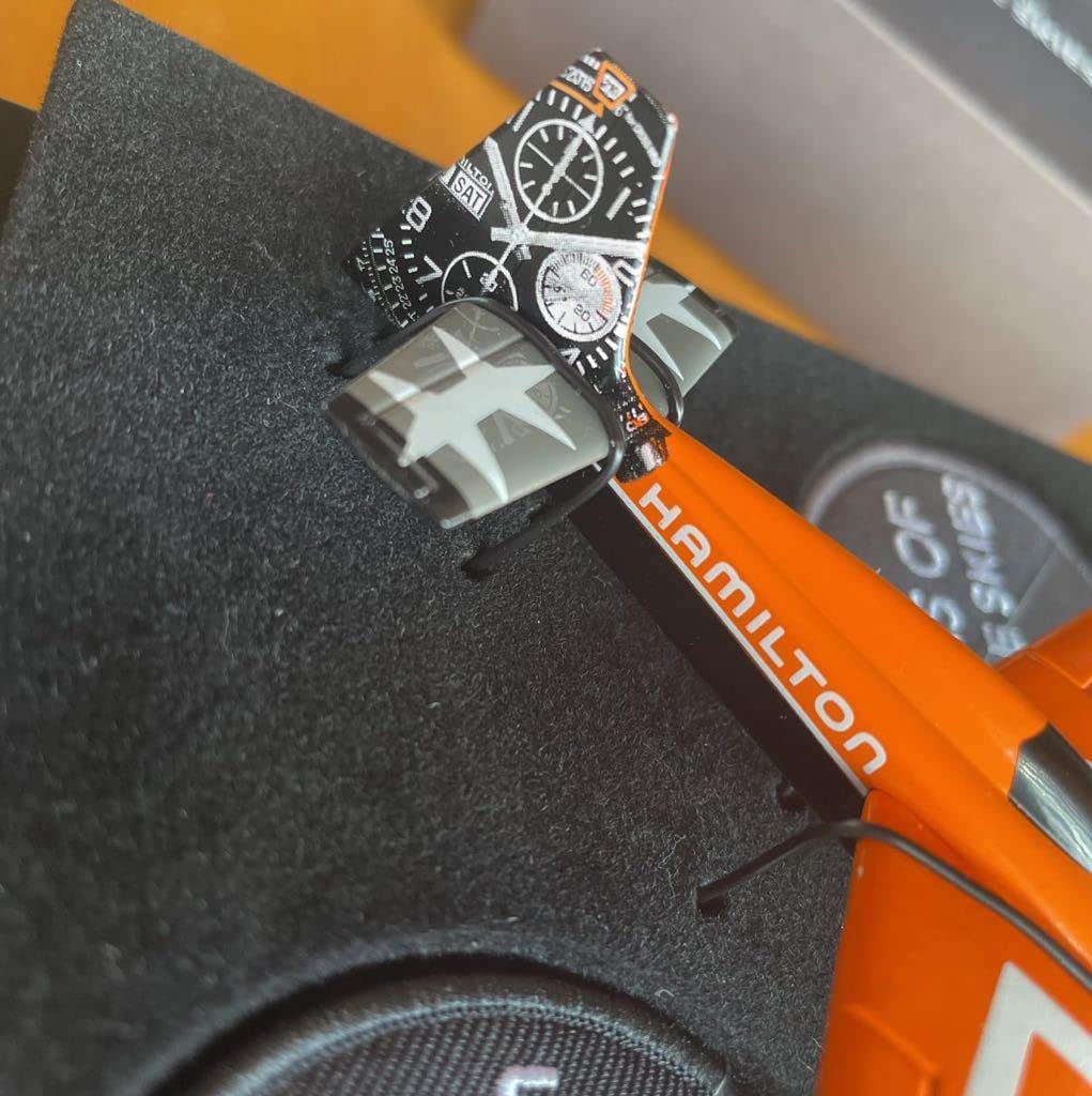 Amazon.co.jp: ハミルトン Hamilton 100周年記念 飛行機 金属製模型