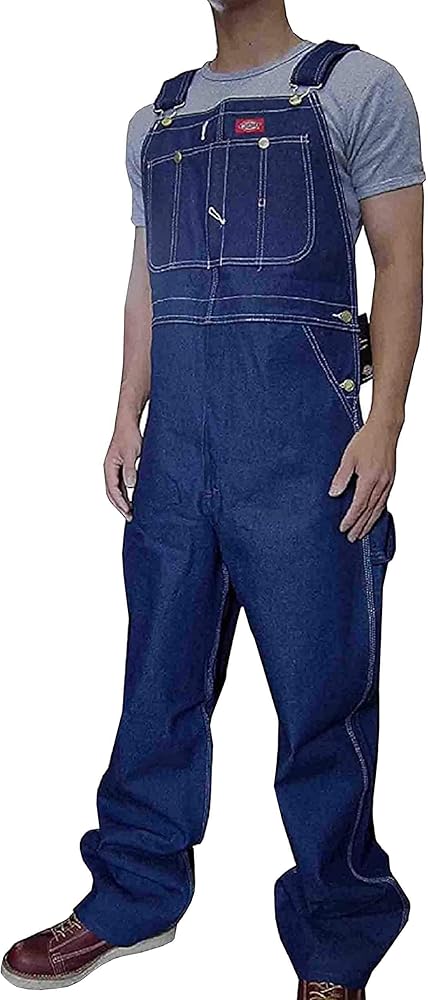 Amazon.co.jp: (ディッキーズ) Dickies デニム オーバーオール Indigo