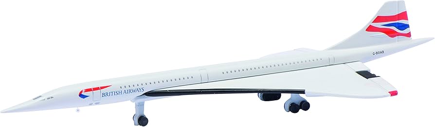 Amazon | Schuco Aviation コンコルド ブリティッシュ・エアウェイズ 1