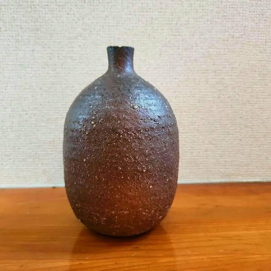 Amazon.co.jp: 益子焼 作家もの 花瓶 花器 古民具 陶器市 ホビー