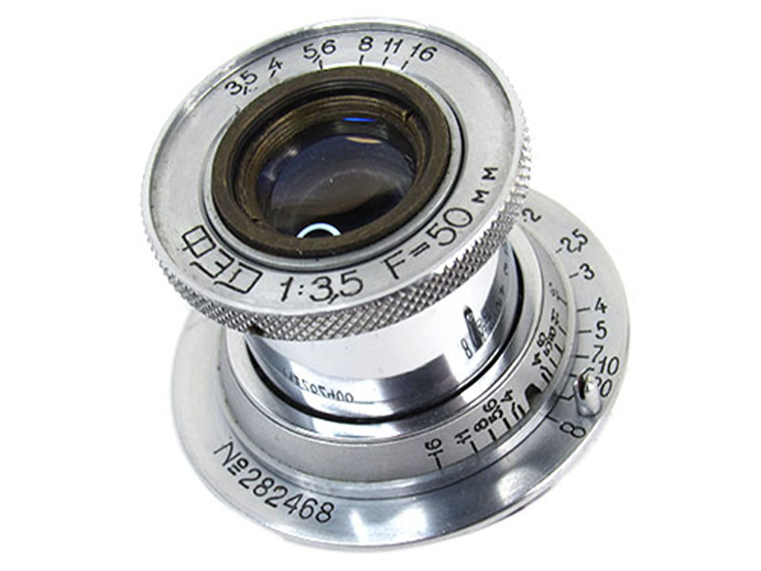 Amazon | ※オールドレンズ※FED INDUSTAR-10 50mm/f3.5 on FED2沈胴式