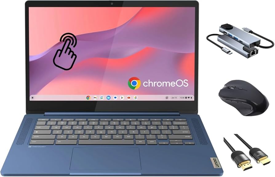 Amazon.com: Lenovo IdeaPad Slim 3 Chromebook Laptop, 14