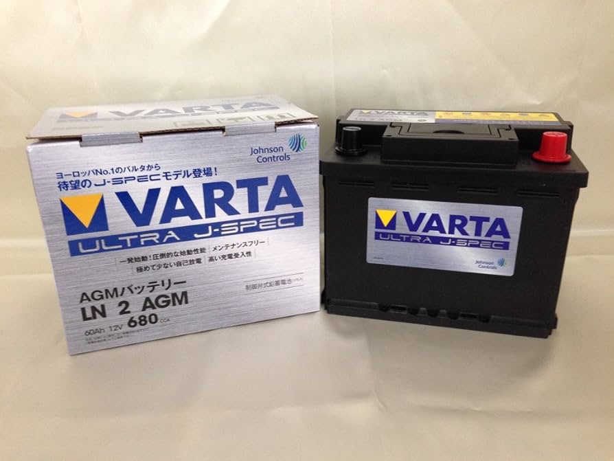 Amazon | VARTA [ バルタ ] AGM ［LN2AGM］ 60Ah 12V 680CCA （VARTA