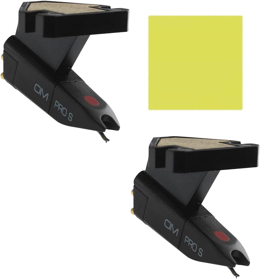 Amazon.com: Ortofon OM Pro S DJ Cartridges (2 Pack) Bundle with