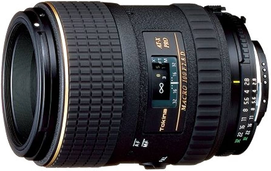 Amazon.com : Tokina AF 100mm F/2.8 Macro at-X 100AF PRO D - Nikon