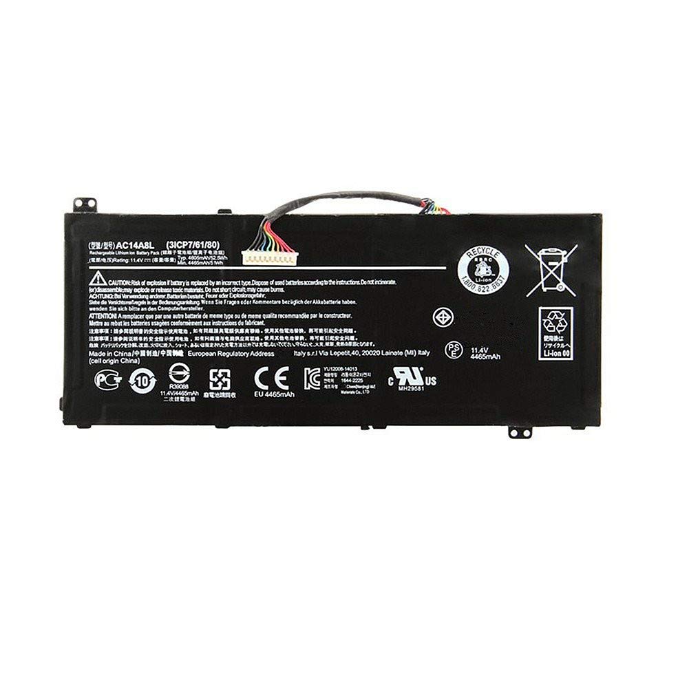 Amazon.com: 7xinbox 11.4V 52.5Wh AC14A8L Replacement Laptop