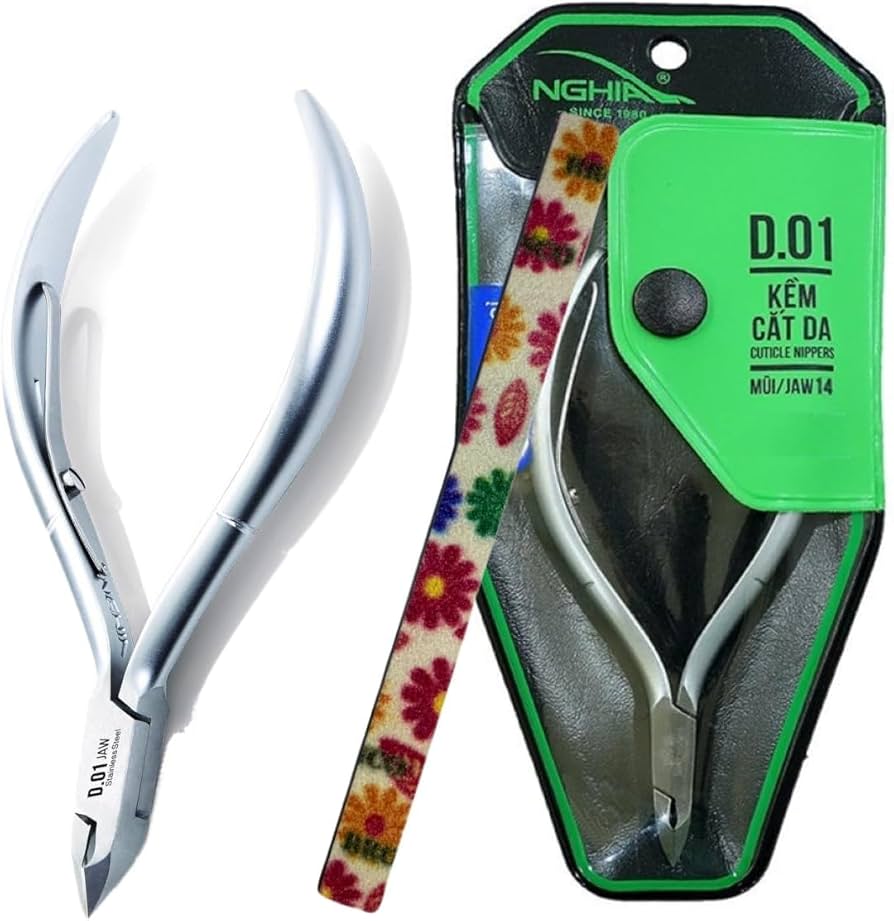 Amazon.com: Nghia Professional Stainless Steel Cuticle Nipper C-03