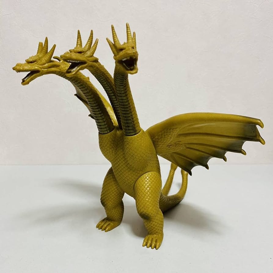 Amazon | 【美品】キングギドラ ソフビ フィギュア 1984年 希少 レア