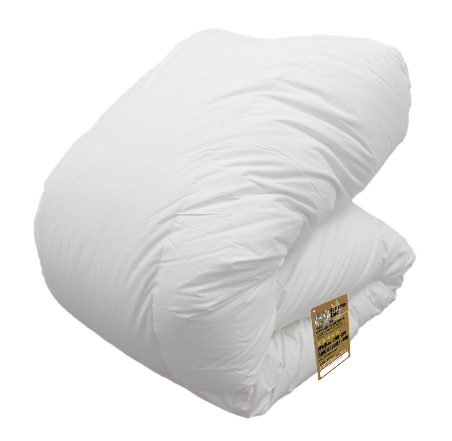 Amazon｜羽毛布団 シングル ハンガリー産 ホワイト マザー グース