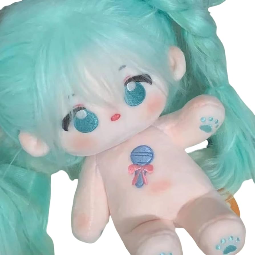 Amazon.co.jp: AZCQD 初音ミク ぬいぐるみ 20cm MIKU 着せ替え人形
