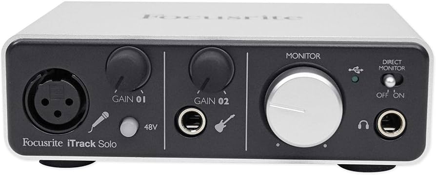 Amazon.co.jp: Focusrite iTrack Solo iPad/Mac/PC USBオーディオ