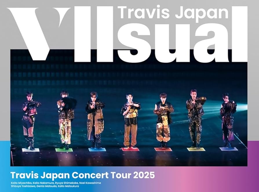 Amazon.co.jp: Travis Japan Concert Tour 2025 VIIsual (初回盤)(2枚
