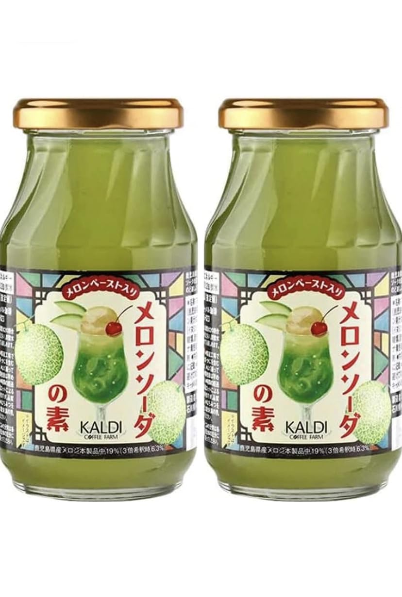 Amazon.co.jp: カルディオリジナル メロンソーダの素270ml×2本 リッチ