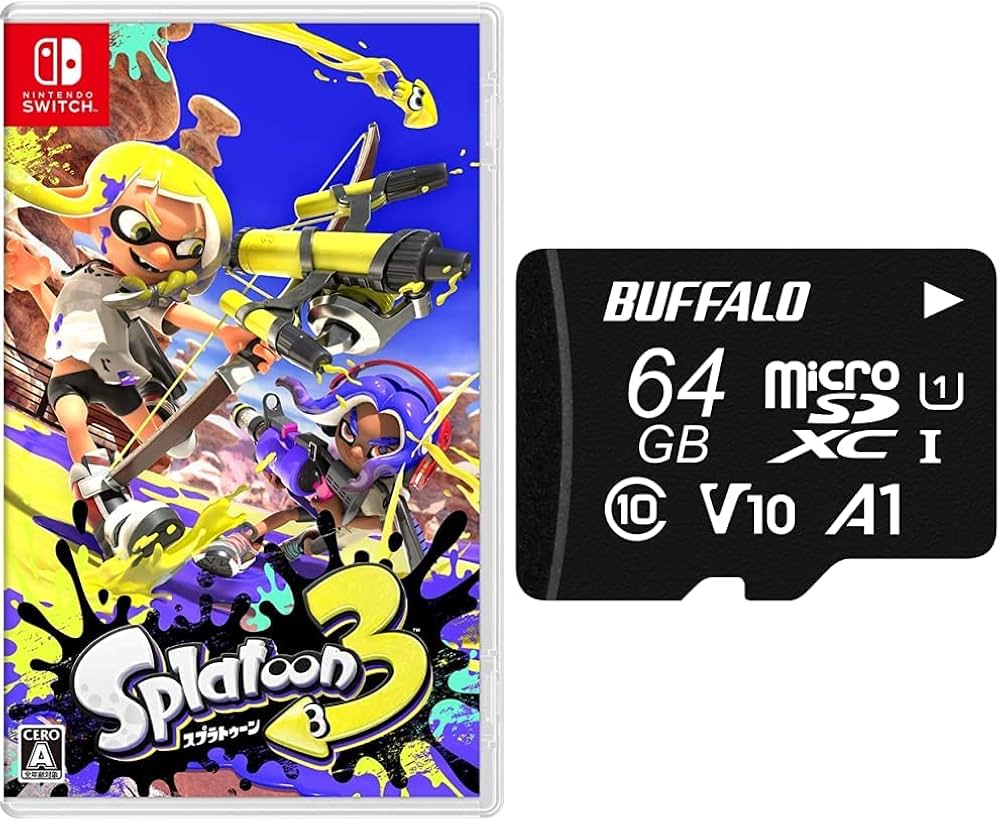 Amazon.co.jp: 【microSDセット】スプラトゥーン3 -Switch +