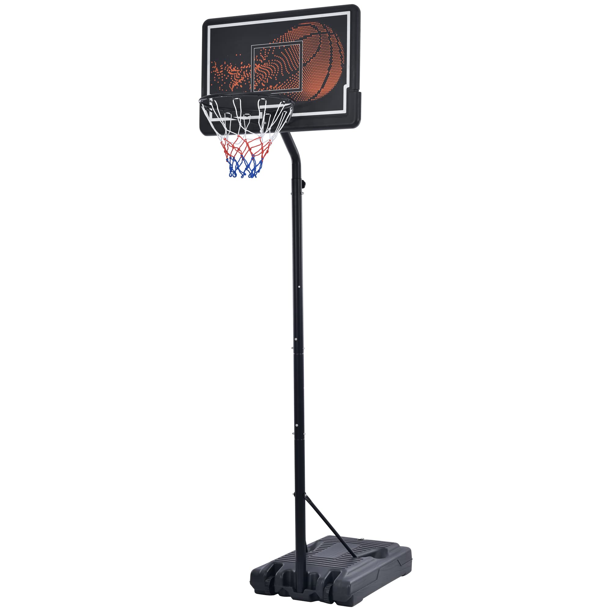 Amazon.co.jp: バスケットゴール 5/6/7号対応 屋外 子供 大人用 210