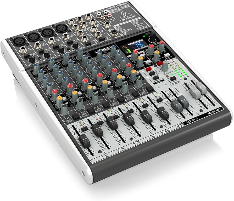 Amazon.com: Behringer XENYX X1204USB Premium 12-Input 2/2-Bus