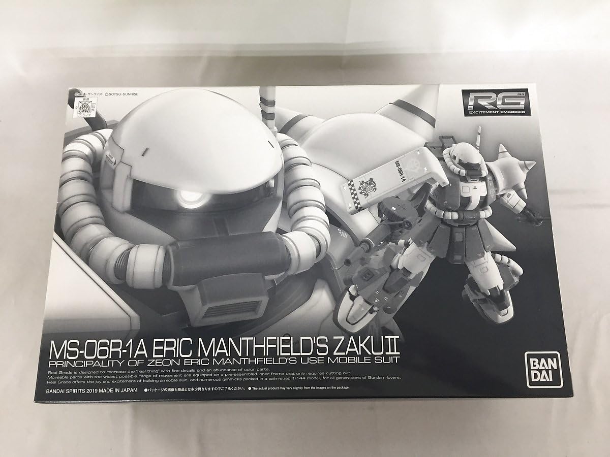 Amazon.co.jp: RG 1/144 MS-06R-1A エリック マンスフィールド専用ザク