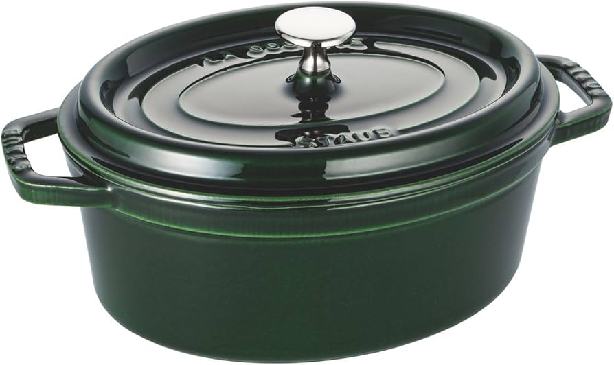 Amazon.co.jp: staub ストウブ 「 ピコ ココット オーバル バジル