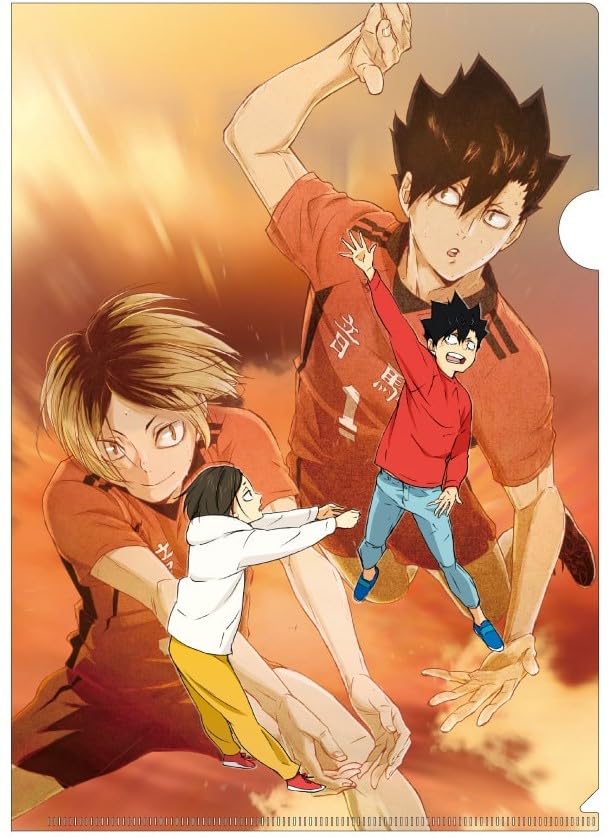 Amazon.co.jp: ハイキュー 映画 ゴミ捨て場の決戦 クリアファイル 孤爪