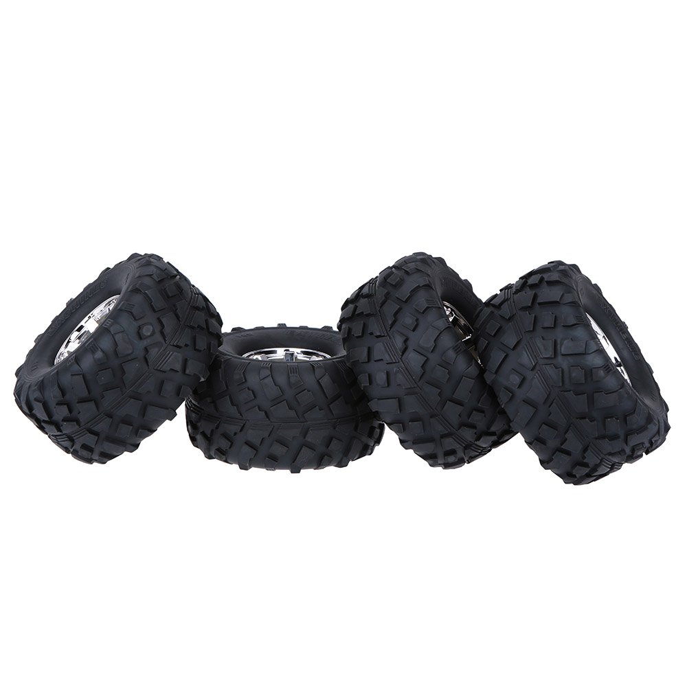 Amazon | GoolRC 4本/セット 1/10 モンスター トラック タイヤ Traxxas