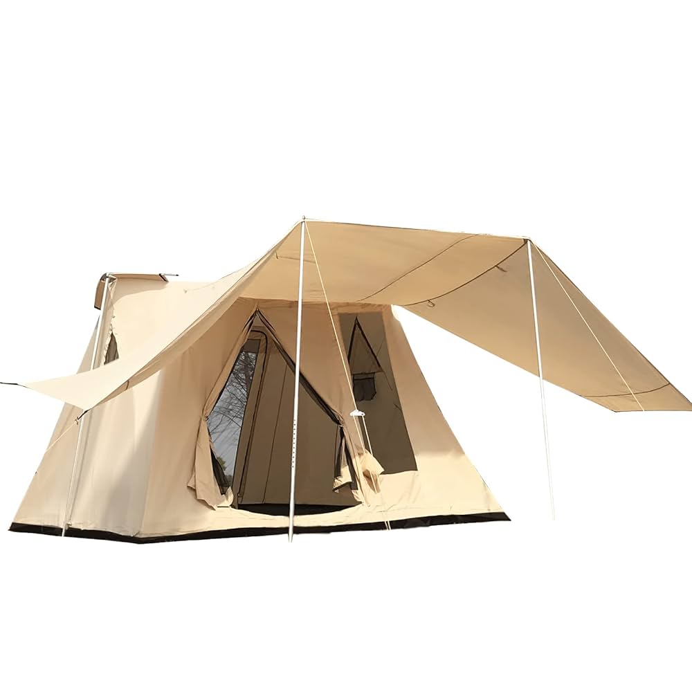 TC素材 2〜3人用キャンプテント 300×210×200cm TC素材 2〜3人用