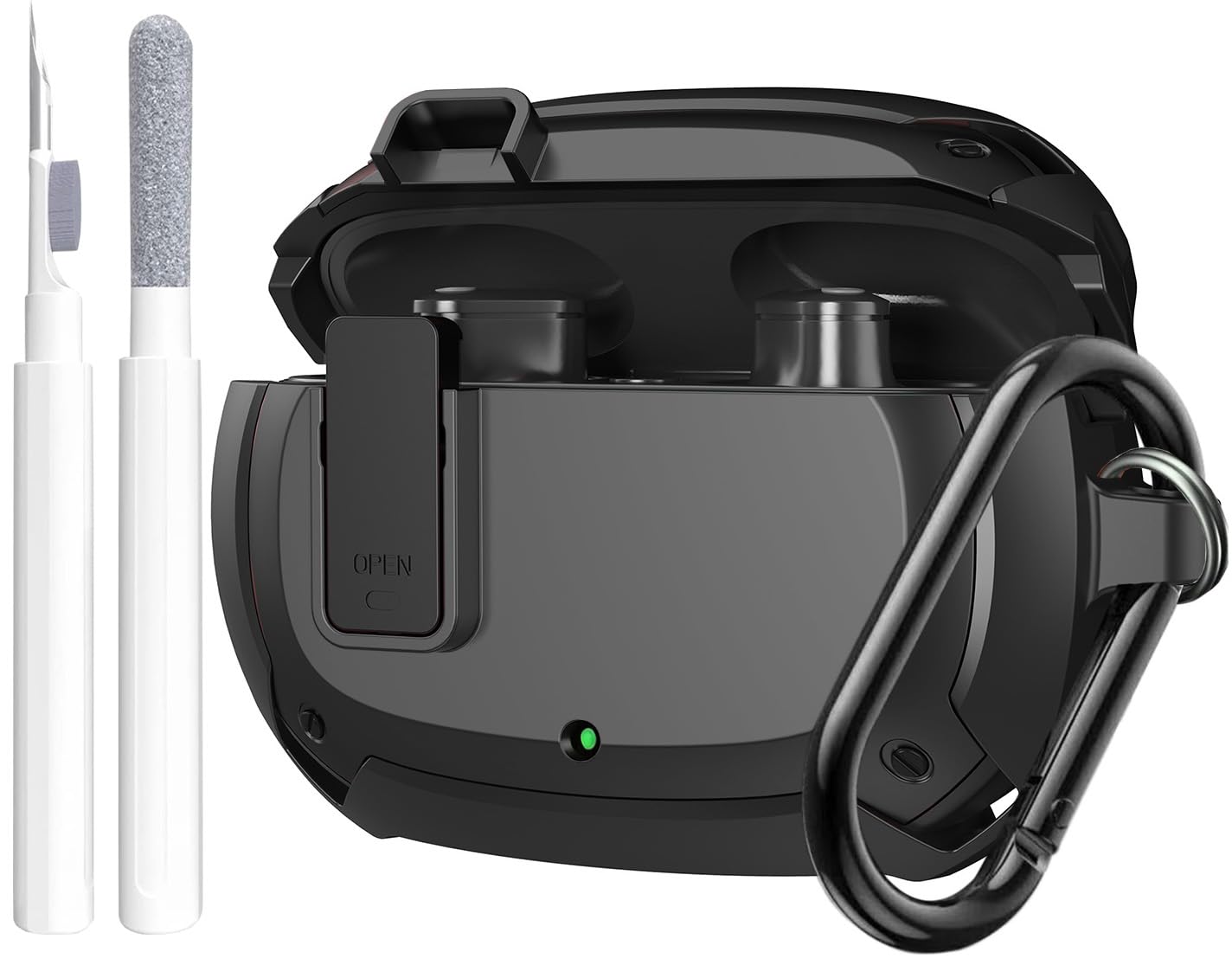 Amazon | Beats Studio Buds/Buds+ ケースカバー 2021/2023、[セキュア