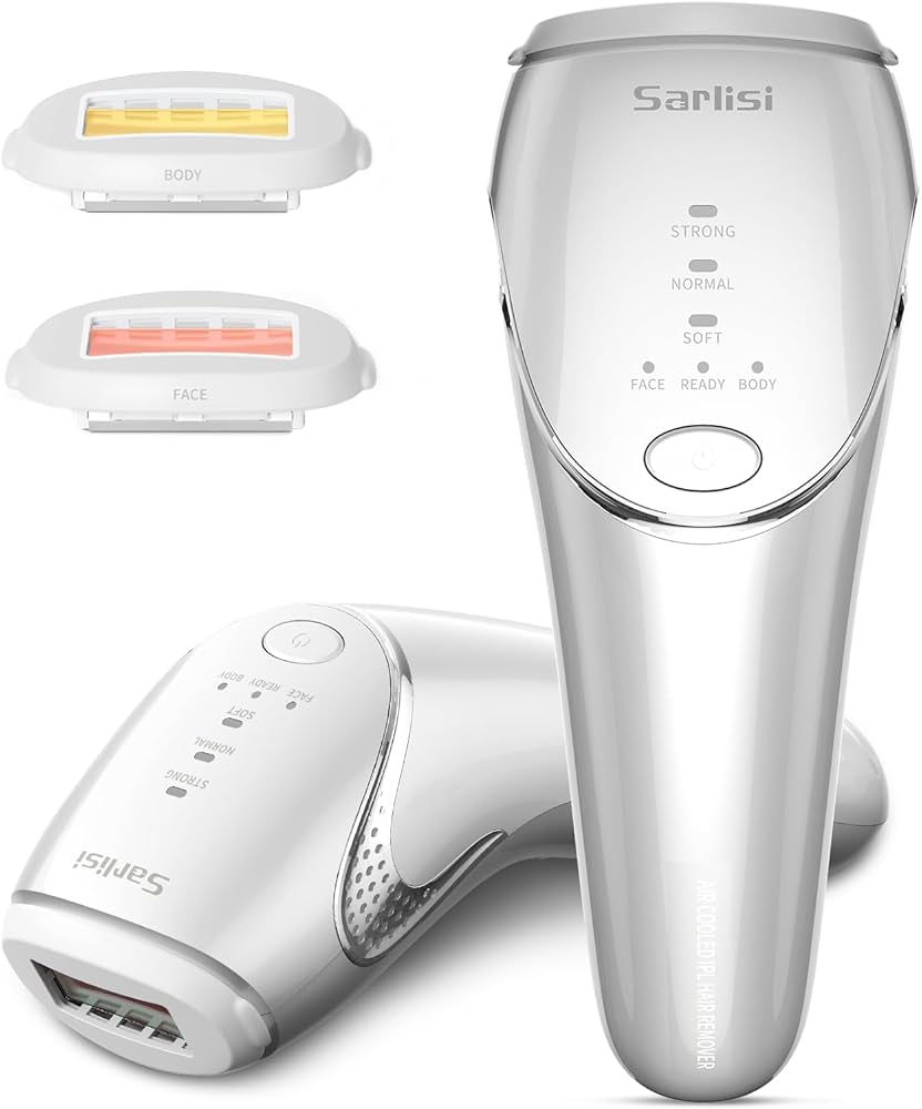 Amazon | Sarlisi 脱毛器 全身脱毛 【先端技術・ソフトな冷風式