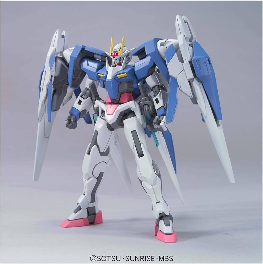 Amazon.com: HG 機動戦士ガンダムOO GN-0000+GNR-010 ダブルオー
