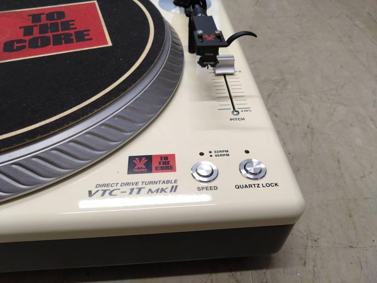 Vestax VTC-1T MK2 ベスタクス ターンテーブル 限定品 Vestax VTC-1T