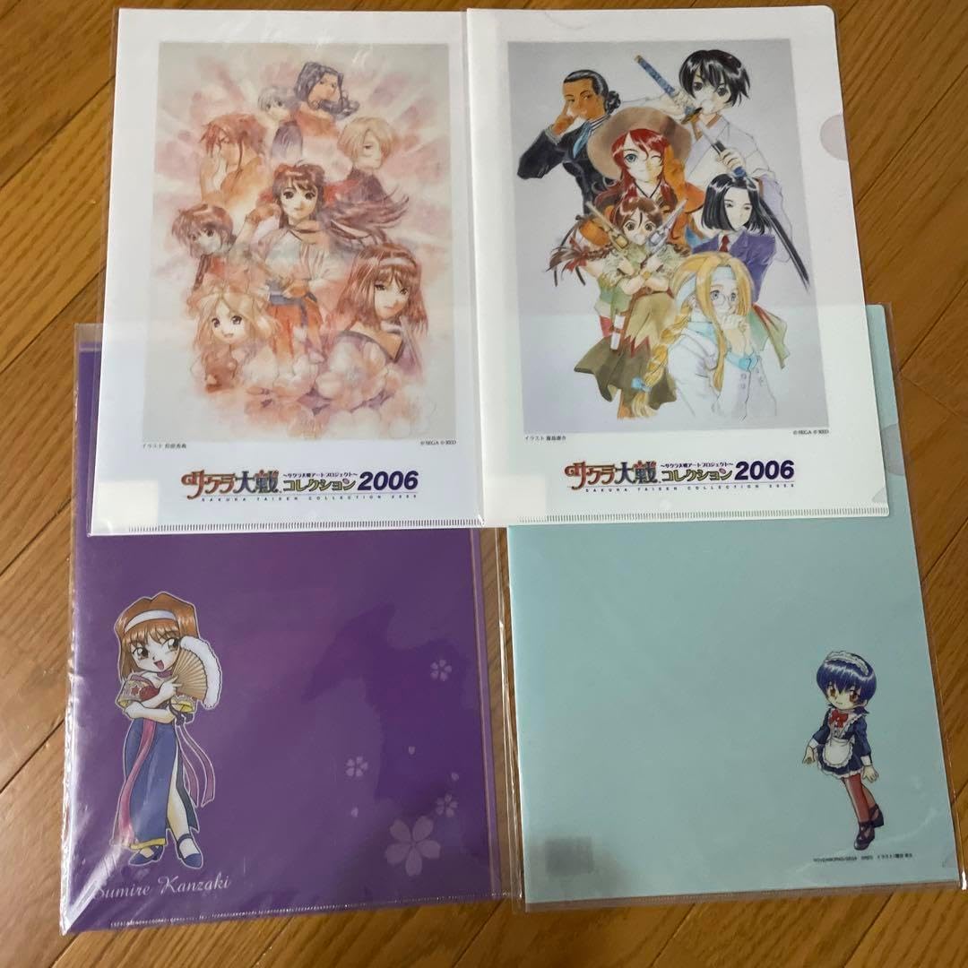 サクラ大戦 クリアファイルセット 送料込み】サクラ大戦クリアファイル