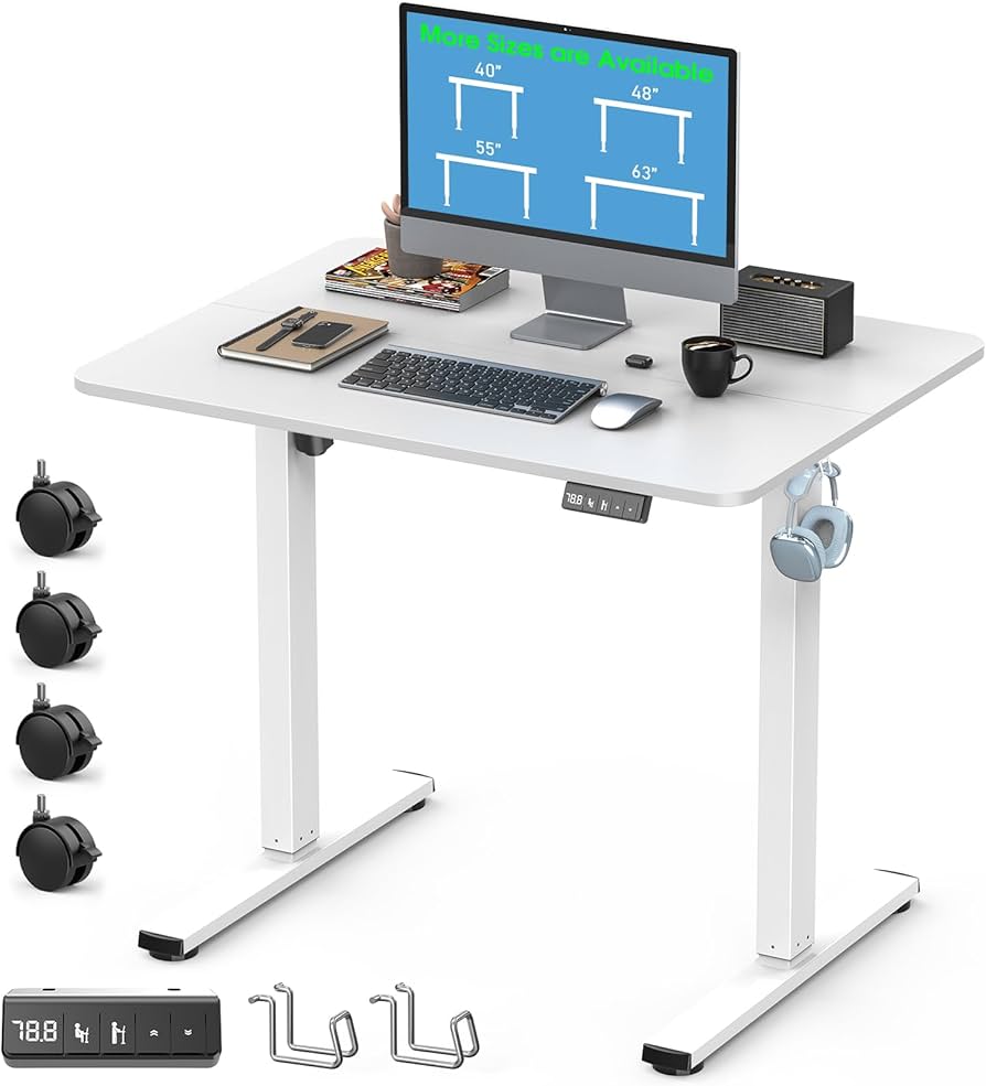 Amazon.com: Xyndyx Small Height Adjustable Electric Standing Desk